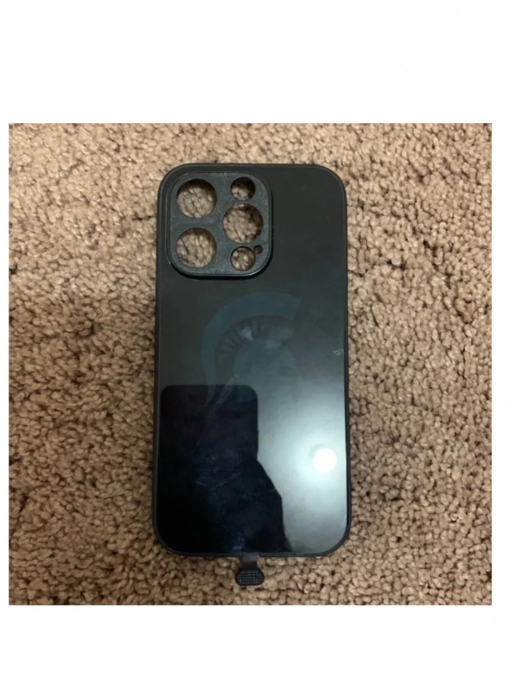 4 items.iPhone 14pro LED light up case, Call Flash Phone Case